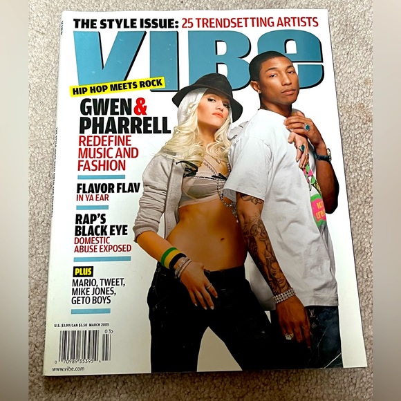 Vibe Magazine Gwen + Pharrell - Picture 1 of 1